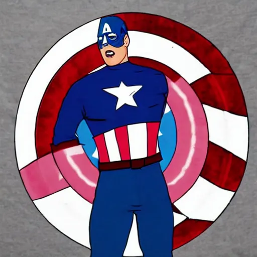 Image similar to Jerry Seinfeld as Captain America