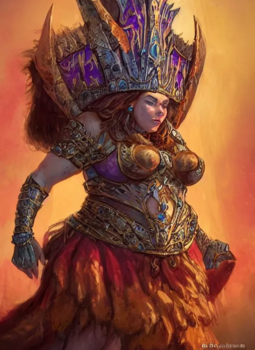 Image similar to dwarven queen wearing a crown, ultra detailed fantasy, dndbeyond, bright, colourful, realistic, dnd character portrait, full body, pathfinder, pinterest, art by ralph horsley, dnd, rpg, lotr game design fanart by concept art, behance hd, artstation, deviantart, hdr render in unreal engine 5