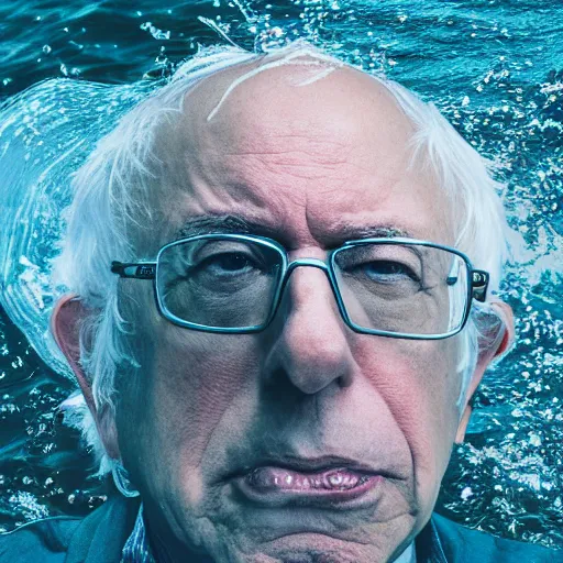 Prompt: Bernie Sanders as a Mermaid, perfect face, intricate, Sony a7R IV, symmetric balance, polarizing filter, Photolab, Lightroom, 4K, Dolby Vision, Photography Award