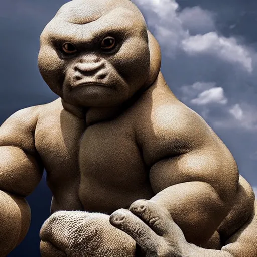 Image similar to national geographic professional photo of geodude, award winning