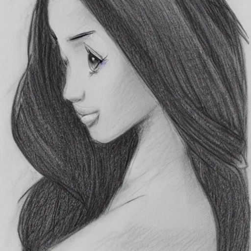 Image similar to milt kahl pencil sketch of angie varona