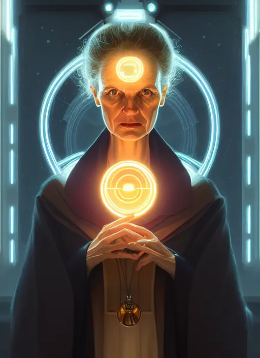 Prompt: symmetry!! portrait of marie curie female, sci - fi, glowing lights!! intricate, elegant, highly detailed, digital painting, artstation, concept art, smooth, sharp focus, illustration, art by artgerm and greg rutkowski and alphonse mucha, 8 k