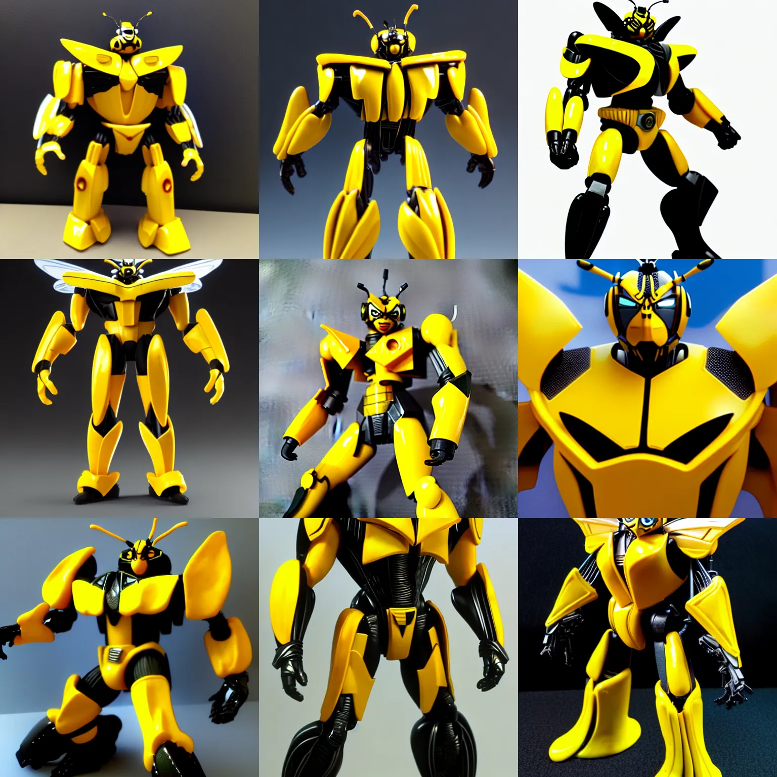 Prompt: full body bumblebee from transformers film series