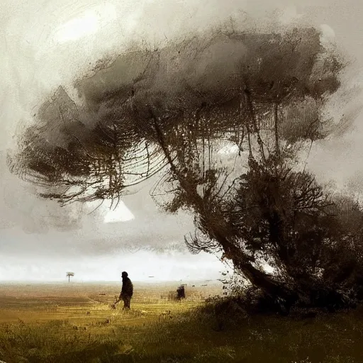 Landscape, by Jakub Rozalski. | Stable Diffusion | OpenArt