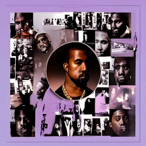 Image similar to kanye west album covers