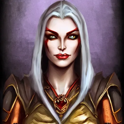 beautiful female dunmer, d&d character art | Stable Diffusion | OpenArt
