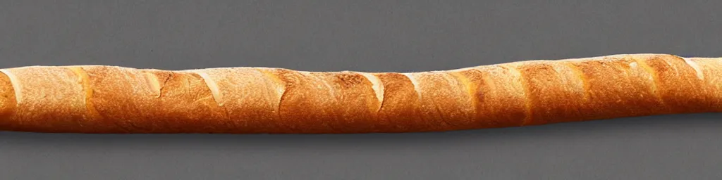 Prompt: very long realistic baguette