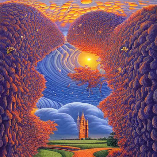 Image similar to art by john stephens, rob gonsalves and tim white