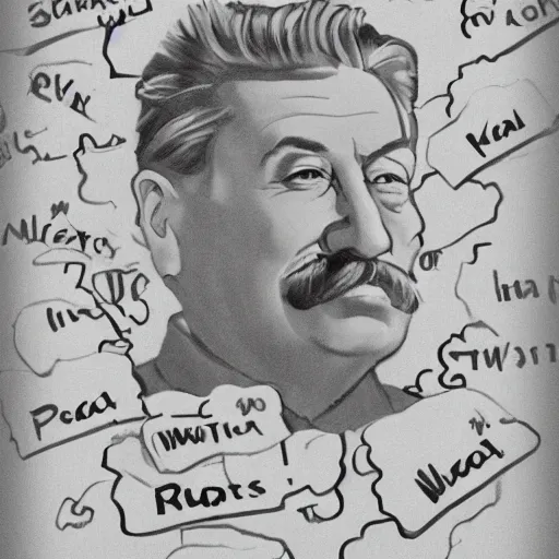 Image similar to stalin shaped reese\'s puffs