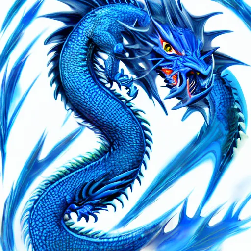 Image similar to a blue dragon scale study, singular scale, digital art, 4 k, trending on artstation