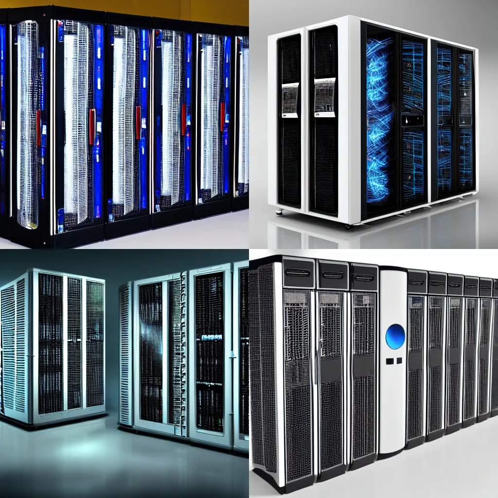 Prompt: supercomputer