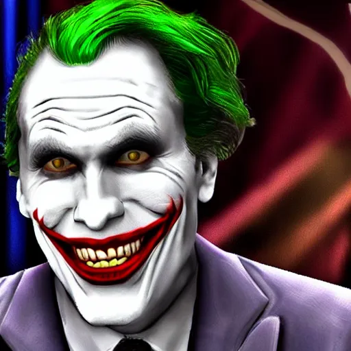 Image similar to jerma as the joker