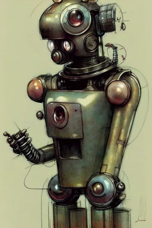 Image similar to ( ( ( ( ( 1 9 5 0 s retro future robot android industrial. muted colors. ) ) ) ) ) by jean - baptiste monge!!!!!!!!!!!!!!!!!!!!!!!!!!!!!!