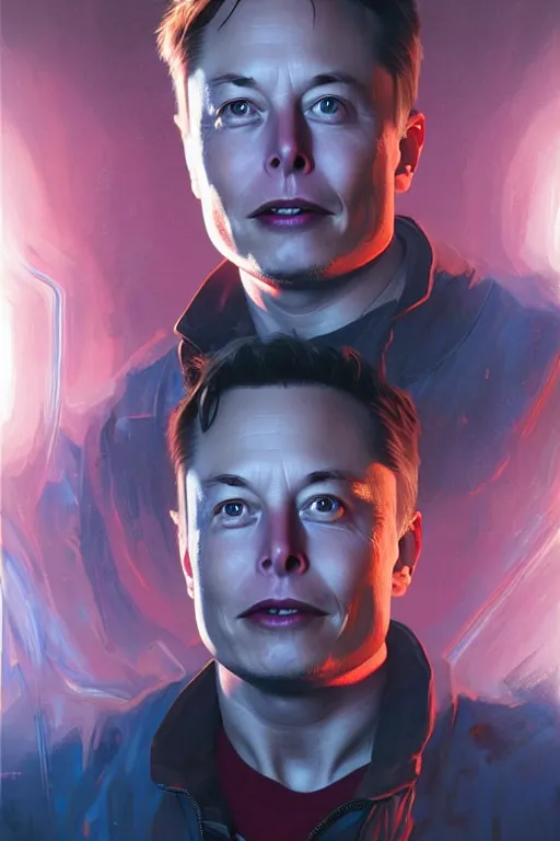 Image similar to elon musk as marty mcfly, realistic portrait, symmetrical, highly detailed, digital painting, artstation, concept art, smooth, sharp focus, illustration, cinematic lighting, art by artgerm and greg rutkowski and alphonse mucha