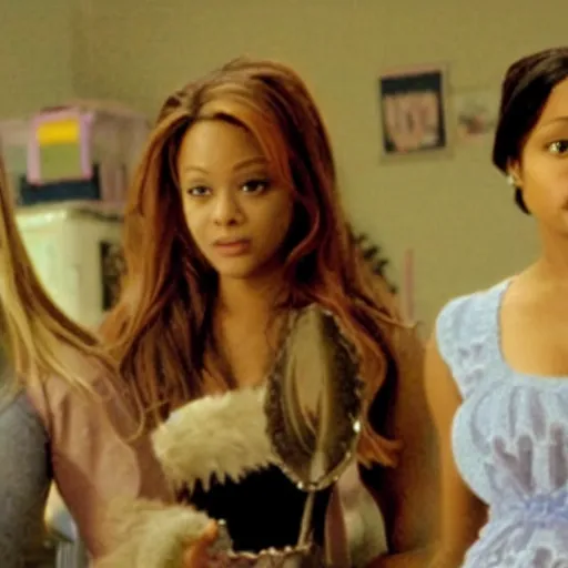 Image similar to a film still of nami in mean girls(2004)