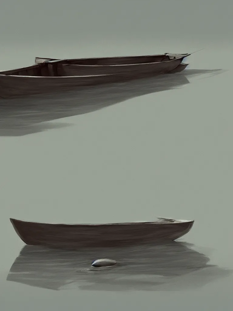 Prompt: rowboat by Disney Concept Artists, blunt borders, rule of thirds