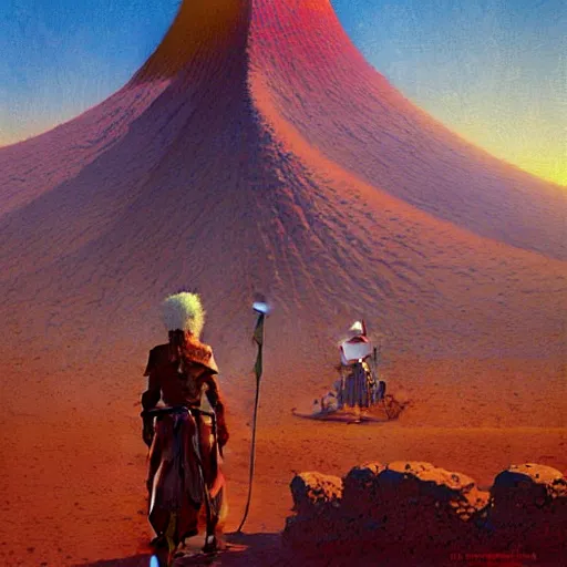 Image similar to tengri, painting by jean giraud, greg rutkowski