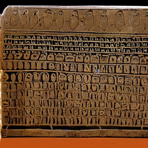 Prompt: ancient mesopotamian computer