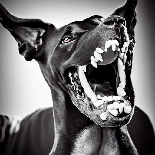 doberman pinscher teeth