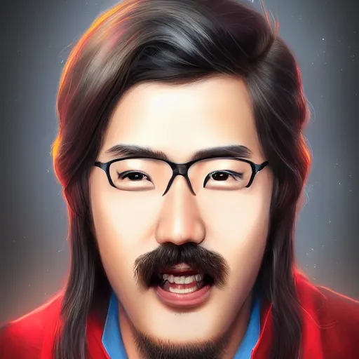 Prompt: portrait of youtube personality disguised toast, matte painting by artgerm, artstation