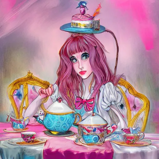 Haunted Mad Hatter Tea Party - Clutterbug