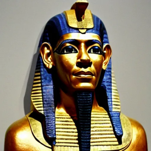 Image similar to barrack obama as an ancient egyptian pharaoh