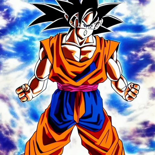 Image similar to goku