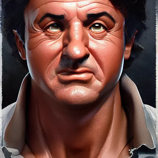 Prompt: potatoe with face of stallone, by ilya kuvshinov, rtx rendering, octane render 1 2 8 k, maya, extreme high intricate details by tom bagshaw, medium shot, close up shot, composition by sana takeda, lighting by greg rutkowski