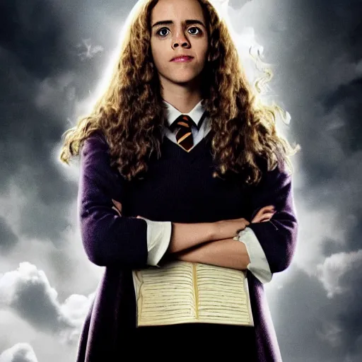 Prompt: Hermione Granger as the villain