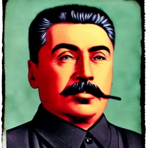 Prompt: “Joseph Stalin is the prime minister of modern Spain, 50mm portait photograph”