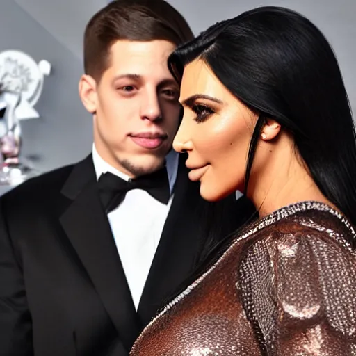 Image similar to kim kardashian and pete davidson