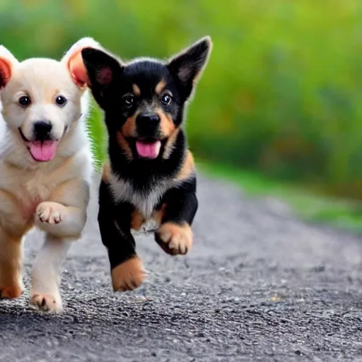 Image similar to puppies having fun