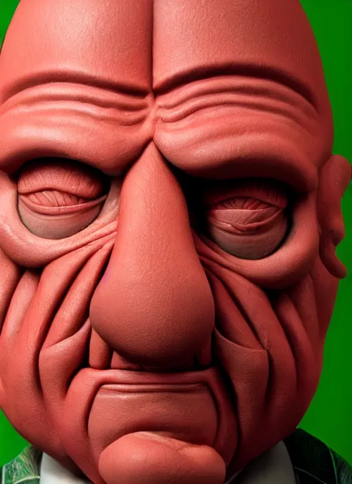 Image similar to photorealistic 3 0 0 0 ( dr. john a. zoidberg ), portrait photography feroflex photorealistic studio lighting ektachrome detailed intricate face details, ultradetails, beautiful face, realistic shaded perfect face, extremely fine details