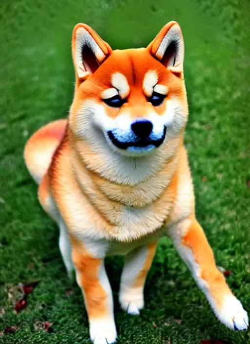 Image similar to the cutest shiba inu