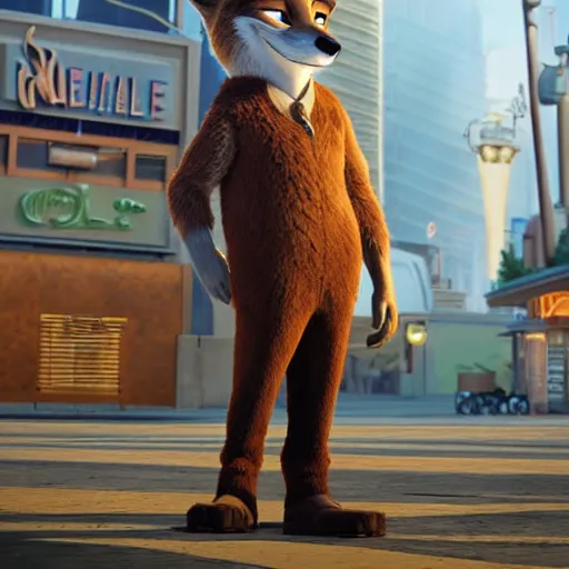 Prompt: full body shot, 3 d render, anthropomorphic coyote male, wearing along brown leather maxi coat, in the style of zootopia, highly detailed attributes and atmosphere, dim volumetric cinematic lighting