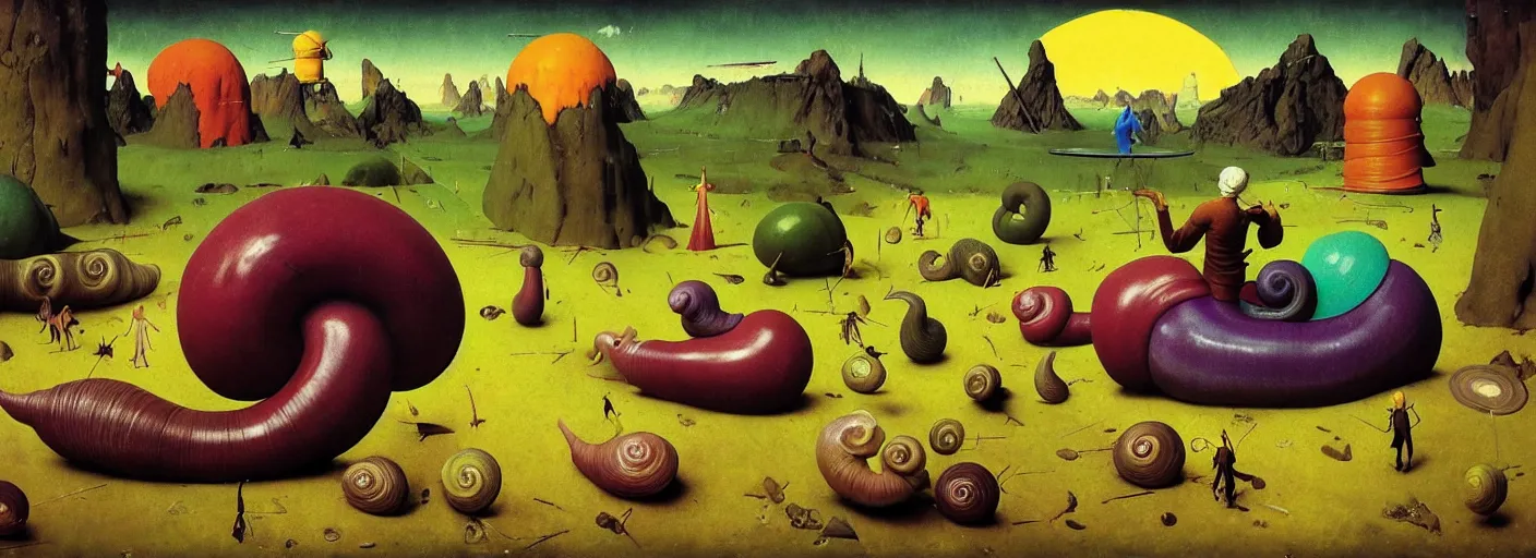 Image similar to surreal colorful single! clay snail concept art anatomy, action pose, very coherent and colorful high contrast masterpiece by norman rockwell franz sedlacek hieronymus bosch dean ellis simon stalenhag rene magritte gediminas pranckevicius, dark shadows, sunny day, hard lighting, reference sheet white! background