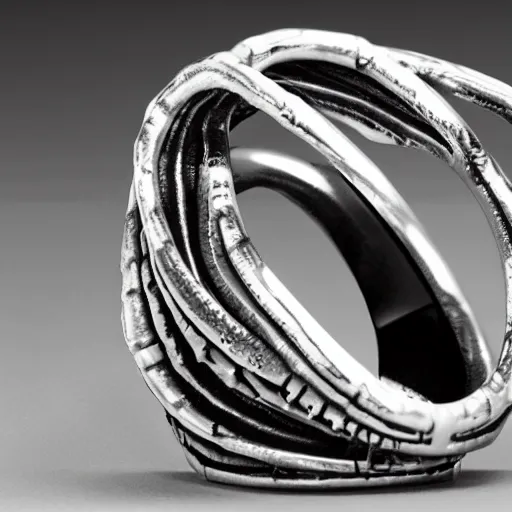 Image similar to An alien ring of great power, product showcase