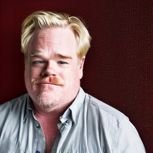 Prompt: dslr photo portrait still of 5 4 year old age 5 4 phillip seymour hoffman at age 5 4!!!, 8 5 mm f 1. 8