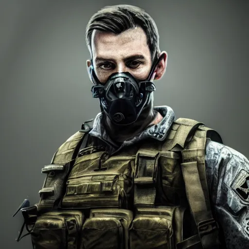 Ghost mask Call of duty Warfare Simon Riley