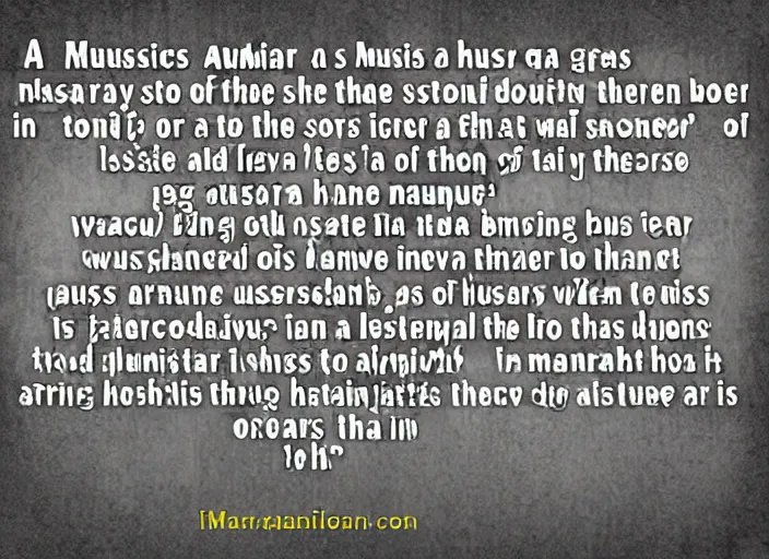 Prompt: a musician is given the secret of immortality. the story is brought to a conclusion by a chance comment overheard.