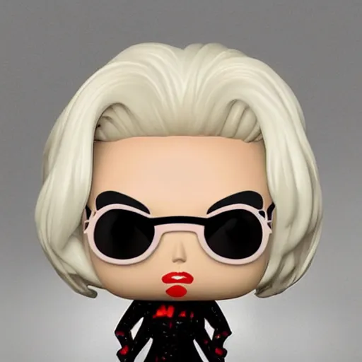 Image similar to lady gaga as a pop vinyl