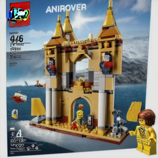 Image similar to lego god in heaven set,