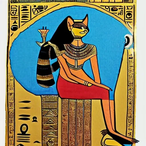 Image similar to Egyptian Cat Goddess