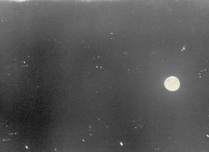 Prompt: vintage film still of the moon exploding over new york city in the 1 9 2 0 s from the old sci - fi movie