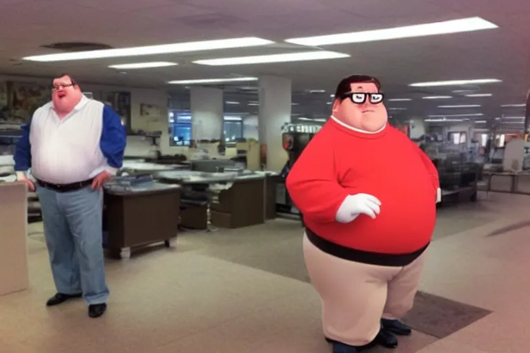Image similar to a real life peter griffin