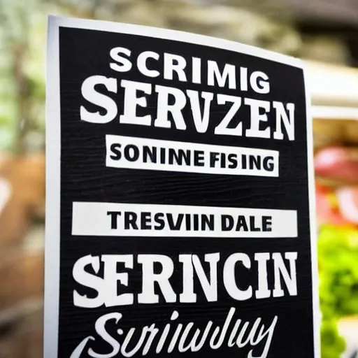 Image similar to sign warning that serving schnitzel with sauce is a crime