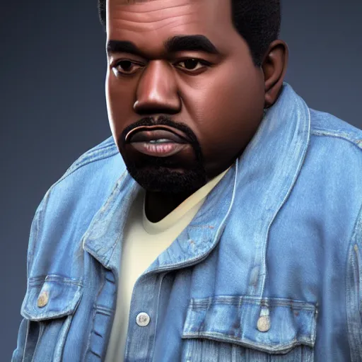 Image similar to hyperrealistic image of conway twitty disguised as kanye west, stunning 3 d render, inspired by istvan sandorfi & greg rutkowski & unreal engine, perfect facial symmetry, dim volumetric cinematic lighting, 8 k octane comprehensive render, extremely hyper - detailed, incredibly lifelike attributes, intricate, real flesh texture, masterpiece, artstation, stunning,