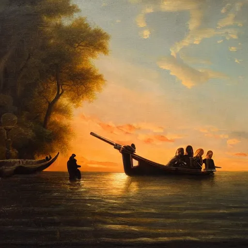 dutch master style oil painting of darth vader and Stable Diffusion