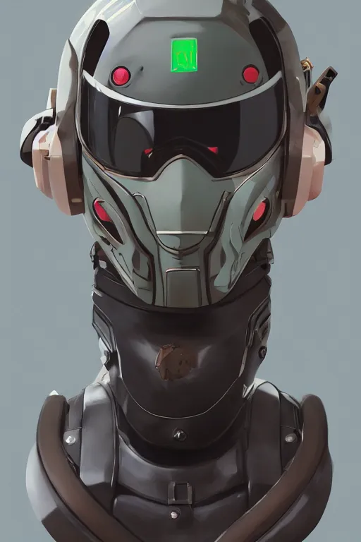 Image similar to robot ninja mask helmet metal gear solid training suit swat commando, aesthetic octane render, 8 k hd resolution, by ilya kuvshinov and cushart krentz and gilleard james, by carl warner and jim woodring, trending on artstation : 1. 5, sweet joy harmony color scheme