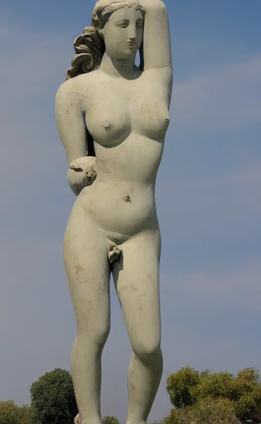 Image similar to photo of la venus of milo sculpture